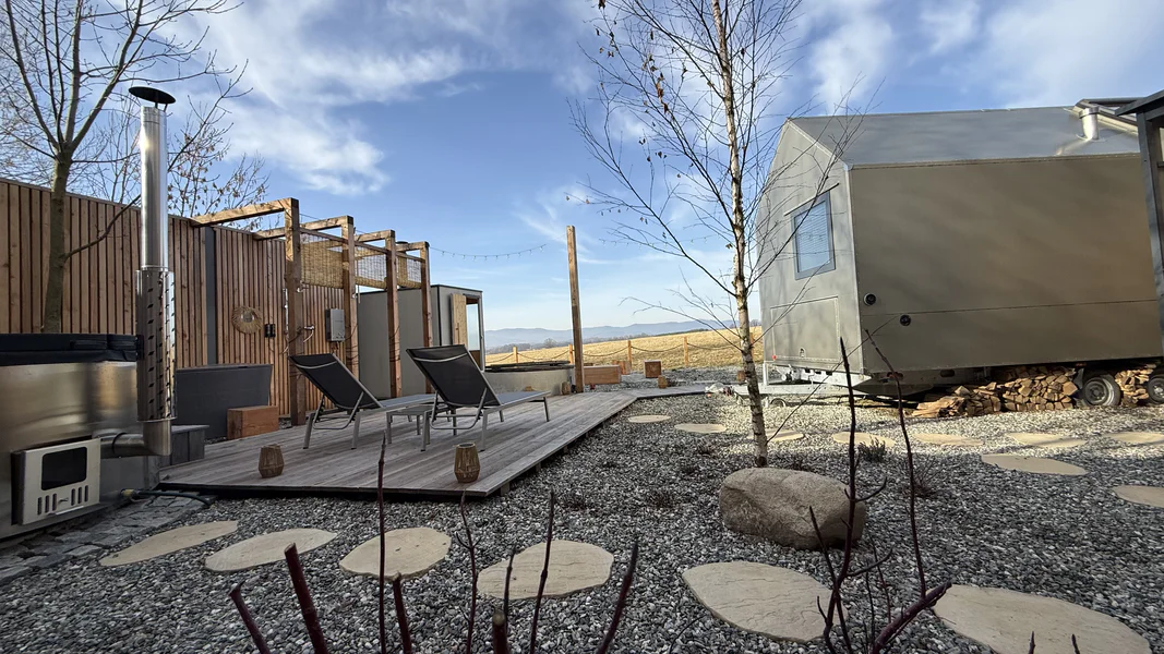 Hutka s wellness zónou